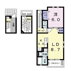 プレミアージュ城西の物件間取画像